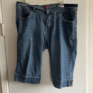 Hip Jeans Shorts. Blue. Size 12